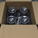 Mfacoy Glass Coffee Mugs Set of 4, Clear Large Coffee Mug 15 Oz With Handles for Hot Beverages, Clear Mugs for Tea, Cappuccino, Latte, Espresso Coffee, Juice, Glass Coffee Cups | Large Coffee Mug, With Handles, for Hot Beverages, Clear Mugs, for Tea, Cappuccino