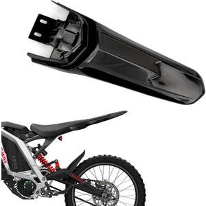 XINGWU Long Rear Fender for Surron Light Bee X Segway X160/X260 Back Fender Mud Guard Protector for Surron Part Ebike Accessories Black