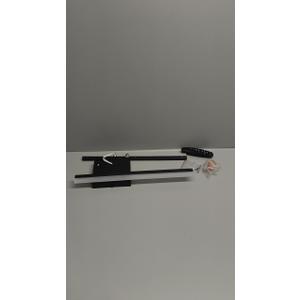 LED Wall Sconce Black Modern Remote Wall Light Fixtures for Living Room, Dimmable LED Vanity Light Indoor Remote Wall Sconce for Bedside Bedroom Bathroom Dining Room, 23.6inch 1 Pack