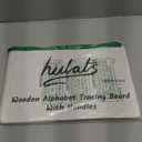 Learn to Write: Portable Wooden Alphabet Letter Tracing Sensory Pad Board - Toddler Writing Practice for Kids Age 3-5, Montessori Toys for 3+ Year Old, Letter Tracing for Kids 3-5 Writing Tools