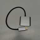 DisplayPort to Dual HDMI Adapter 1 in 2 Out | 4K60Hz, DP Source to HDMI Splitter Extended Display port splitter for Dual monitors, for Desktop,Laptop,NVIDIA, AMD Graphics Card - MACOS Not Support MST