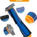 Replacement for Shark AV2501AE RV2502AE AV2501S AV2511AE RV2610WA RV2610WD AV2610WA RV2820AE AI Robot VacuumAccessories Kit Includes Master Brush, Master Filter, Strainer, Foam Filter, Side Brush