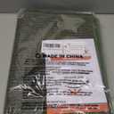 BEQHAUSE Dirt Trapper Door Mat 17" x 30", Non-Slip Doormats (Rolled-Up NO Creases) Washable Entryway Rugs, Dirt Resist and Absorbent Welcome Mat, Low Profile Floor Mats for Front Back Door, Green (1'5" x 2'6" (Rectangular))