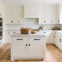 Matte Black Kitchen Square Cabinet Handles 5 Inch 10 Pack