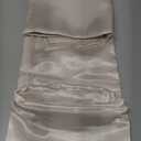 Bedsure Satin Pillowcase with Zipper, Similar to Silk Pillow Cases 2 Pack, Beige Standard Size Satin Pillow Case, Silky & Soft Pillow Covers, Valentines Day Gifts for Women Men, 20x26 Inches