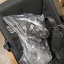 UPPAbaby RumbleSeat V3 Second Lower Seat - Compatible with Vista V2 and Vista V3 - All-Weather Seat + Magnetic Buckle Adapters Included - Jake (Charcoal/Carbon Frame/Black Leather)