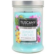 Tuscany Candle Limited Edition Seaside Orchid Scented Candle