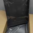 Letter-Size Tray Desk Letter Tray Paper Tray, Sturdy Heavy-Duty Plastic Printer Paper Tray, Single-Tier Stackable File Storage Organizer for Office Home (Black 2)