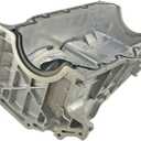 PartsFlow 264-482 Engine Oil Pan Sump Center Comptible with Chevy Silverado 1500 GMC Sierra 1500 4.3L Jimmy Workhorse FasTrack FT931 Replace GMP67A, 12597153