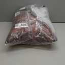 Scottish Red Plaid Tartan Pattern Cozy Cottage Boho Throw Pillow (18x18)