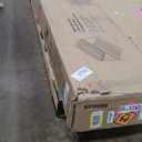 DHP Dusty Metal Bunk Bed Frame, Twin-Over-Full for Kids, Teens, Adults, Angled Ladder, Guardrail, No Boxspring, Small Spaces, Silver