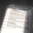 Combuh Battery Operated Ceiling Light, Rechargeable Motion Sensor Lighting with Remote, 3 Colors Waterproof Magnetic Cordless Lamp for Closet, Shower, Pantry, Garage, Hallway, 7.87Inch, Square (1pack)