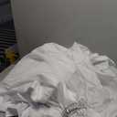 3 in 1 Shower Curtain Set, White Waffle Shower Curtain and PEVA Liner Set with 12 Double Sided Stainless Steel Shower Curtain Hooks, Waterproof Fabric Shower Curtains for Bathroom, 72 x 72