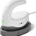 HTVRONT H1 Pro Mini Heat Press Machine - Heats Up in 2 Minutes, Small Heat Press with Indicator Lights&Auto Shut-Off, Mini Iron for Crafts for Hats, Shoes, Small Projects, Beginner Friendly
