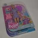 Barbie Totally Hair Doll, Star-Themed with 8.5-inch Fantasy Hair & 15 Styling Accessories (8 with Color-Change Feature)