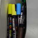 Uni Posca Paint Markers, 5M Medium Acrylic Markers with Reversible Tips, Artist Recommended for Gifts, Decorations, Fabric, Metal, Glass, Wood and Canvas, Assorted Colors, Set of 29