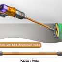 Replacement Wand Tube for Dyson V12 Detect Slim Cordless Stick, Replacement Attachments Quick Release Wand for Dyson V10 Digital Slim, Extension Vacuum Replacement Parts, 29 In (Orange)