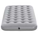 Glacier's Twin Flocked Air Bed Gray