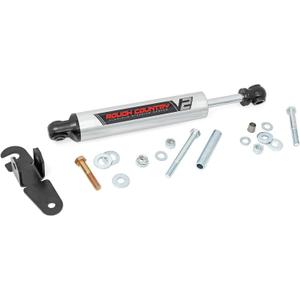 Rough Country V2 Steering Stabilizer for 16-24 Chevy/GMC 2500/3500HD - 8730170