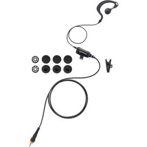 commountain Earpiece with Mic Compatible for Motorola Radios CLP1010, CLP1040, CLP1060, CLP 1010 (1040, 1060), G Shape Earhook Headset
