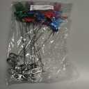 12 Pack Dragonfly Clip,Fake Dragonflies, Humming Bird Stakes Fake, Plastics Dragonfly for Garden Stakes Decor Yard Ornaments for Hat,Deer and Horse,Fly Scare Devices for Indoor Outdoor