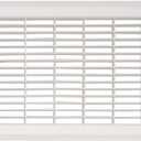 Imperial RG1108 Heavy Gauge Floor Return Air Grille, 6 x 10-Inch, White, 1-Pack