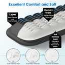 MEKASS Keyboard Wrist Rest, Soft Memory Foam Wrist Support for Keyboard, Keyboard Hand Rest Pad for Wrist Pain Relief, Keyboard Wrist Guard for Long Hours of Work, Gaming, StudyingClassic Black