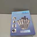 Brightup Beard Trimmer for Men - Electric Razor & Shaver, Cordless Hair Clippers Trimmers Set, IPX7 Waterproof Mens Grooming Kit for Shaving Face, Mustache, Body, Ear, Nose Hair Trimmer, Gifts for Men (Black)