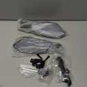 2 Pack Bike Mirrors, eBike Mirrors for Handlebars, 360° Adjustable Safety Bicycle Rear View Mirrors, Scratch Resistant Glass Lens, Bicycle Universal Fit Accessories