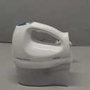 Hamilton Beach 6-Speed Electric Hand Mixer with Whisk, Traditional Beaters, Snap-On Storage Case, 250 Watts, White