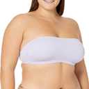 Amazon Essentials Womens Bandeau Swim Top (Small, Lavender)