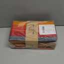 Urban Villa Cloth Napkins Cuisine Stripes 100% Cotton Absorbent Dinner Napkins Set of 12 20x20 Inches Red Multi Color Soft Durable Washable and Reusable Ideal for Everyday Use Wedding Parties Napkins