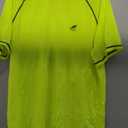 Men's Swim Shirts Rash Guard UPF 50+ UV Sun Protection T-Shirt Quick Dry Fishing Beach T Shirts Short Sleeve(Neonyellow, XXL)
