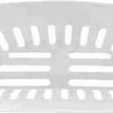 Ice Basket Replacement for Small Household Ice Makers - Food-Grade Plastic Ice Storage Bin Accessory with Drain Design ((Size:7.17"D x 4.37"W x 3.15"H)(HZB-16M/Z))