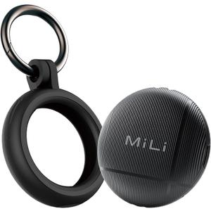 Bluetooth Tracker for iOS and Android. Smart Tracking Tag for Apple Find My/Google Find My Device (Find Hub) App. Item Finder Locator for Keys, Luggage, Suitcase, Backpack, Purse (1 Pack) (Dual System, 1PC)