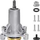 Parts Camp Spindle Assembly for Mower Deck Replace 187292 192870 532187292 532187281 587819701, Mandrel Kit with Bolts Fits Husqvarna Craftsman AYP 42" 46" 48" 54" Deck, YTH22V46 YTH24V48, Pre-Greased