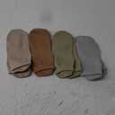 5 Pairs Pilates Grip Socks Yoga Socks with Grips for Women, Non-Slip Athletic Socks for Ballet, Dance, Workout, Hospital