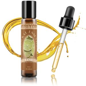 Lime Essential Oil for Aromatherapy Diffuser, 10ml 0.34oz