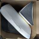 Bedluxe Wedge Pillow Set for After Surgery, Orthopedic Bed Wedge White/Grey