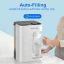 Mate 3 UV Countertop Reverse Osmosis System Water Filter with Remineralization & Autofill Pitcher, 9-Stage RO Water Filtration, 3:1 Pure to Drain, No Installation, Self-Cleaning, Reduce TDS, White