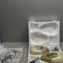 OYEARS 19'' Small Boho Table Lamps for Bedroom Set of 2, Farmhouse Rattan Bedroom Lamps for Living Room Rustic Home Decor, Nightstand Bedside Lamps for Sofa Table Entry Way, Suitable for Small Places