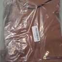 ESVAN Yoga Tote Bag for Women Shoulder Bags Drawstring for Office Workout Travel Carryall Pilates Gym and Beach (Pinklish Brown)