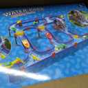VATOS Double-Tier Watermill Summer Toy, 120 PCS DIY Water Table Toys for Kids, Girls, Boys 4-6 Years, Outdoor Water Toys Backyard, Beach, Balcony, Garden Fun Water Playset for Kids Pets