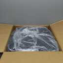 KEMIMOTO Under Seat Storage Box | 28.5L/7.53 Gal | with Lock | Compatible with Polaris Ranger XP 1000/Crew | 2018-2025 | Replace #2882910 | Waterproof | Dual Bin Dry Storage Box | Fit Door