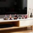 6Pcs Demon Movie Hunters Figure,Character Model Collectable Figure Creative Gift for Fans