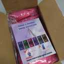 Sensory Swing for Kids Holds up to 300lbs Indoor & Outdoor Therapy Cuddle Swing with Hammock Hooks Hanger Kit for Calming, Effect for Autism, ADHD or SPD. (Space Pink)