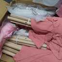 4 Set Girls Sleepover Teepee Tent Kit Inflatable Airbed Bedding Fitted Sheet Pink Satin Kimono Robe Eye Shade Slipper Play Washable Slumber Party Tent for Indoor Outdoor Christmas, 162 cm x 12.01 in x 8.66 in