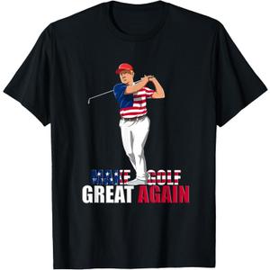 Donald Trump - Funny Golf Gift T-Shirt, M