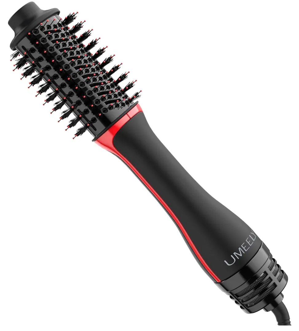 Umeely Plus 2.0 Hair Dryer Brush Blow Dryer Brush in One, 2'' Oval Brush Head Hot Air Brush Styler & Volumizer with Ionic Technology, NTC Smart Temp Control for Smooth, Frizz-Free, Shiny Hair