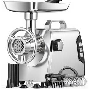 AAOBOSI #12 Heavy Duty Meat Grinder, 3000W, Built for Hunting & Wild Game